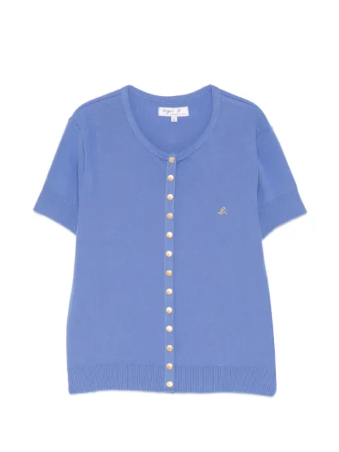 agnès b. Swing cardigan Blue EBT2J155
