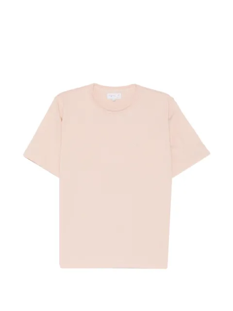 agnès b. logo-embroidered T-shirt Pink EBJ1K331