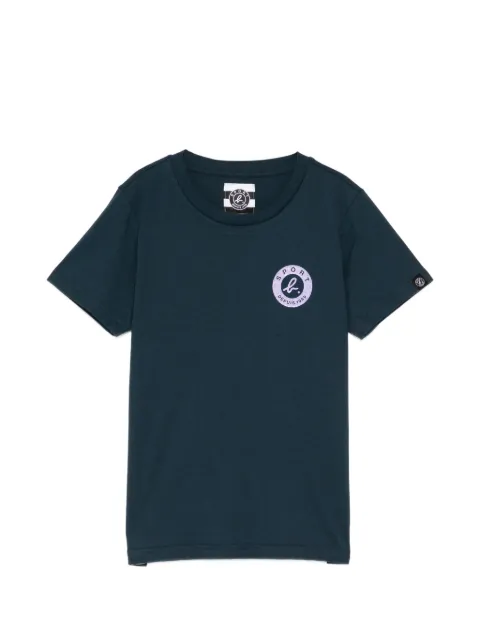 SPORT b. by agnès b. logo-print T-shirt Blue 1325QF5W