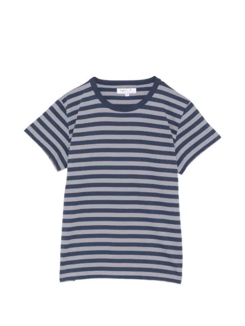 agnès b. striped brando t-shirt Blue 2653J008