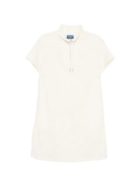 SPORT b. by agnès b. seersucker half-zip mini dress Yellow R567QR89
