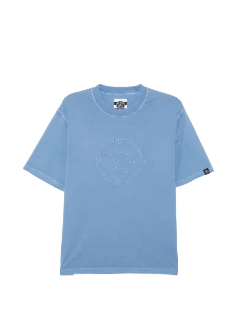 SPORT b. by agnès b. logo-print cotton T-shirt Blue 1699QF7Z