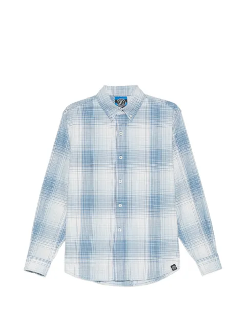 SPORT b. by agnès b. check-pattern shirt Blue C700QC0F