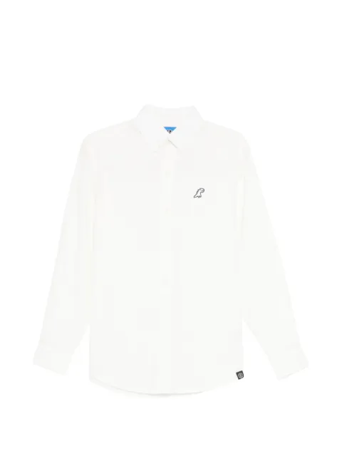 SPORT b. by agnès b. dino-embroidered shirt White C700QU9U