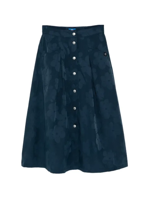 SPORT b. by agnès b. patterned midi skirt Blue K326QI4R
