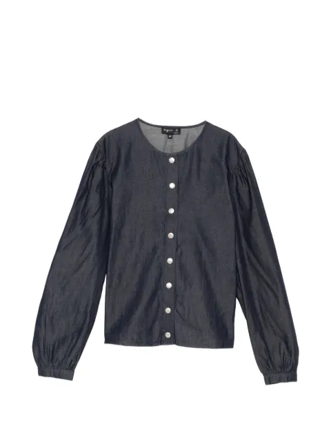 agnès b. Caraco denim jacket Blue L770TV36