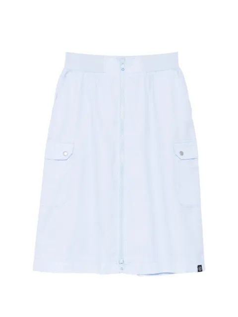 SPORT b. by agnès b. blue checked front zip pocket skirt Blue K319QI4P