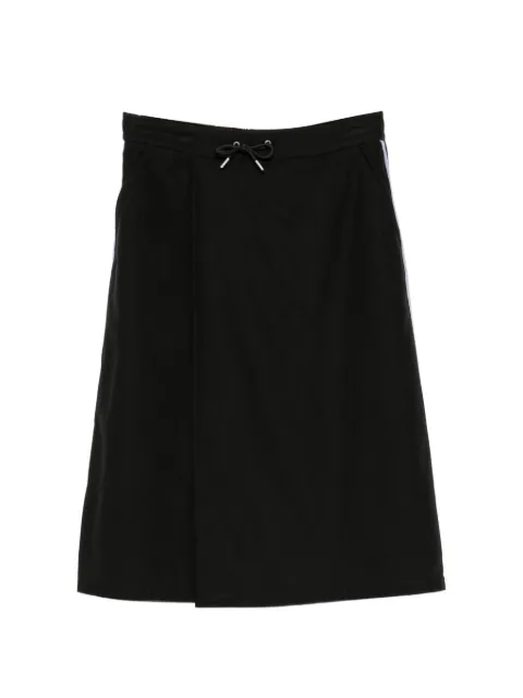 SPORT b. by agnès b. wrap track skirt Black K325QUC2