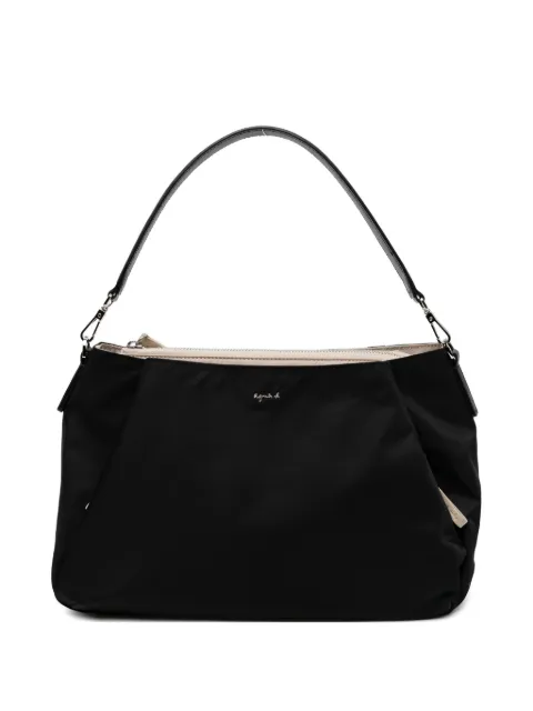agnès b. medium Origami shoulder bag Black P852VNV4