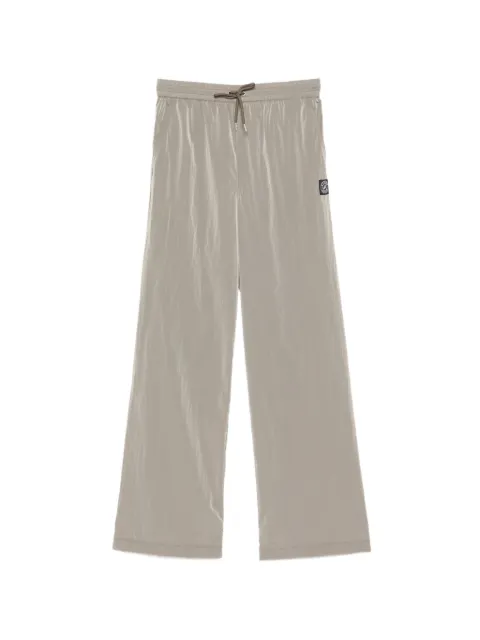SPORT b. by agnès b. Crinkle wide-leg trousers Brown PB77QT2T