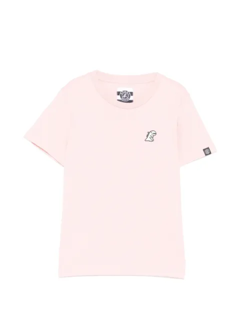 SPORT b. by agnès b. Flower Dino patched T-shirt Pink 1325QF5T