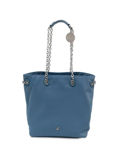 agnès b. chain-link strap tote bag Blue P951VNU7