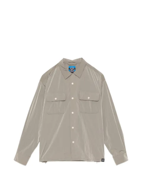 SPORT b. by agnès b. chest-pockets shirt Grey C702QT2T