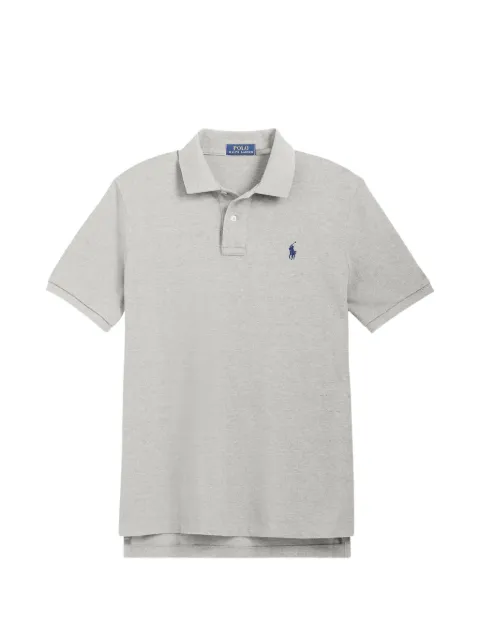 Polo Ralph Lauren logo polo shirt Grey 710574020118