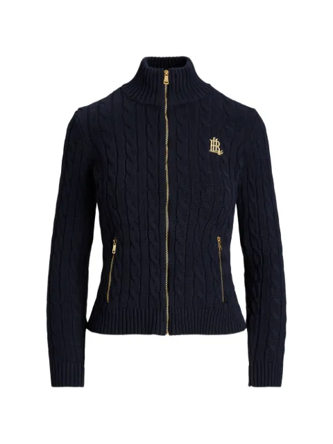 Lauren Ralph Lauren cable knit jacket Blue 200822704001