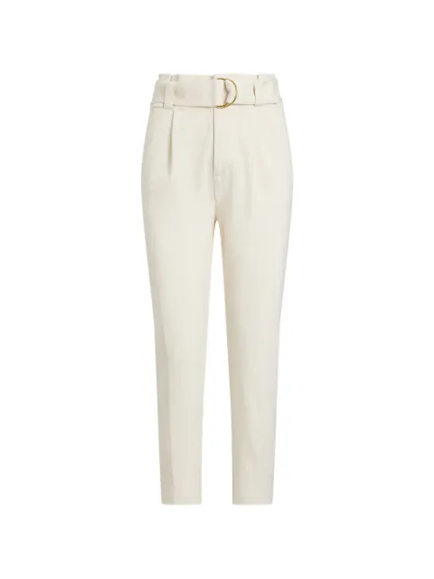 Lauren Ralph Lauren belted trousers Neutrals 200P06228003