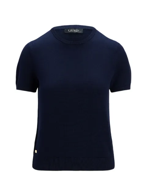 Lauren Ralph Lauren knitted T-shirt Blue 200955910004