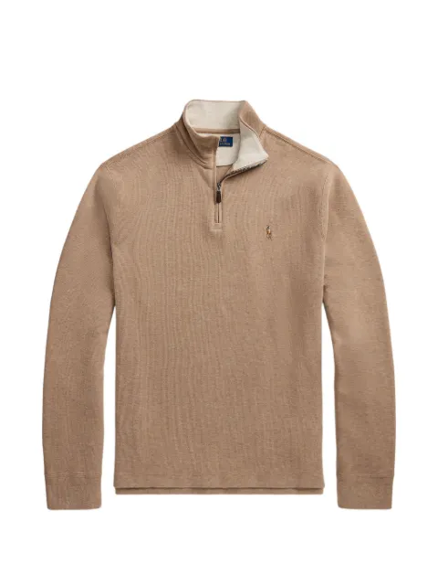 Polo Ralph Lauren zipped sweater Brown 710953504006