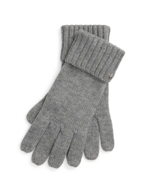 Lauren Ralph Lauren ribbed gloves Grey 454960058007