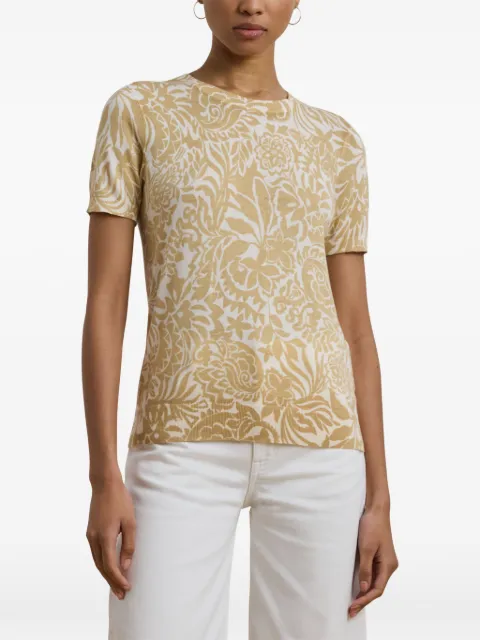 Lauren Ralph Lauren floral print top Neutrals 200968991