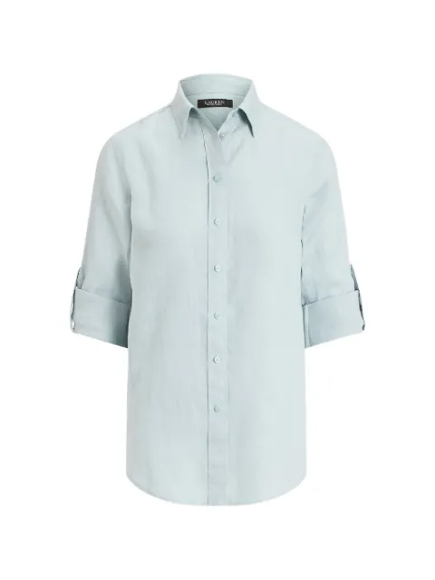 Lauren Ralph Lauren roll-tab sleeve shirt Blue 200P11540005