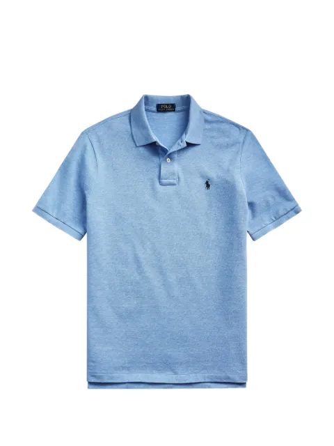 Polo Ralph Lauren logo-embroidered polo shirt Blue 710666997007