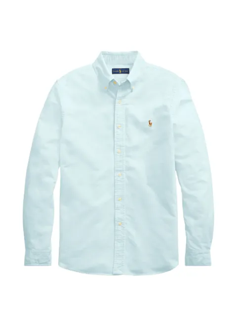 Polo Ralph Lauren Pony-embroidered button-down shirt Blue 710758901022