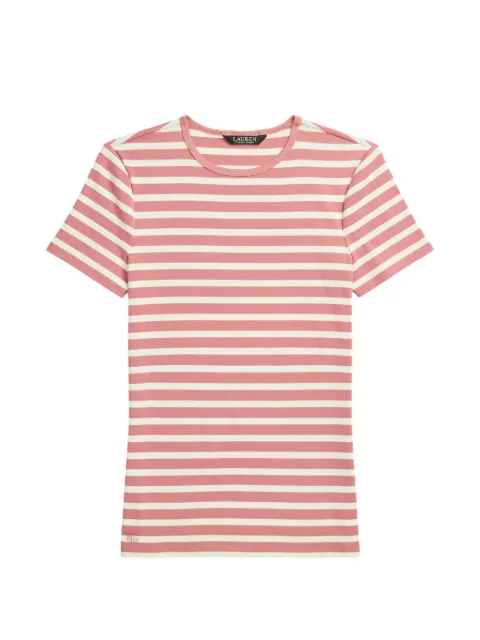 Lauren Ralph Lauren striped T-shirt Pink 200925735002