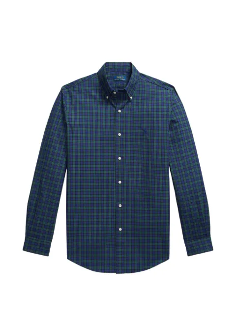 Polo Ralph Lauren check-print button-down shirt Blue 710P06823001