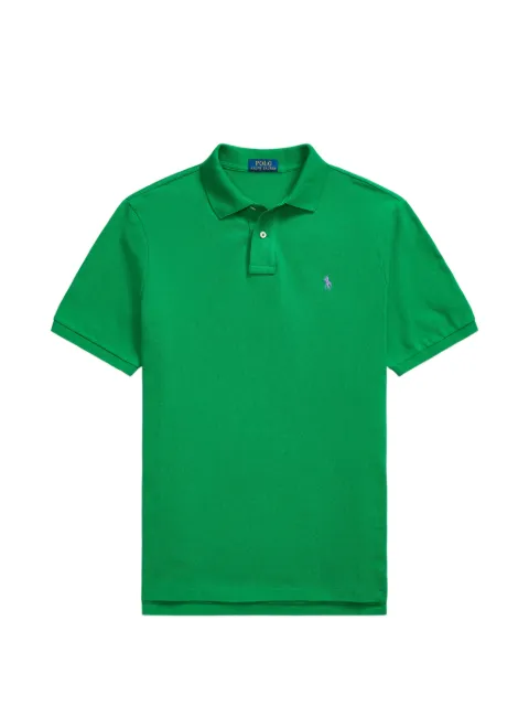 Polo Ralph Lauren logo-embroidered piqué polo shirt Green 710574020553