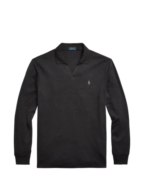 Polo Ralph Lauren long-sleeved V-neck sweater Black 710916556001