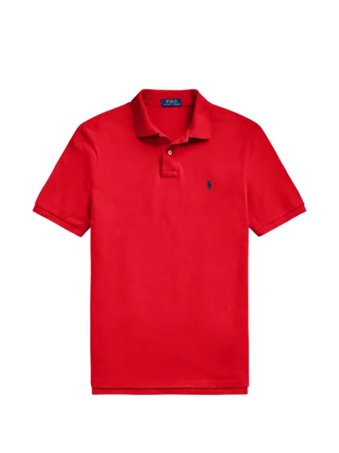 Polo Ralph Lauren logo-embroidered polo shirt Red 710666997003
