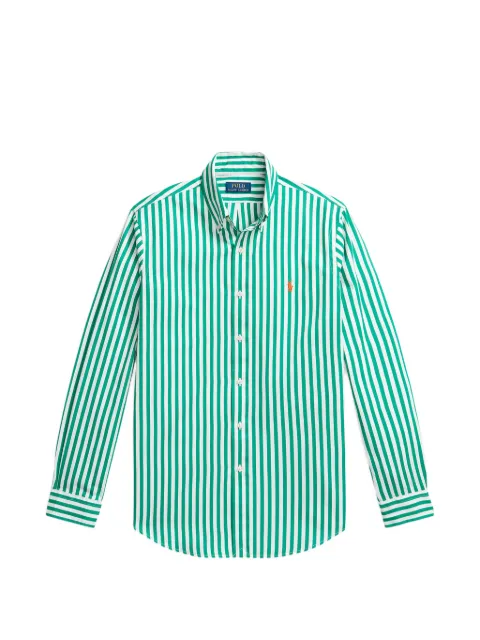 Polo Ralph Lauren striped button-down shirt Green 710817005011
