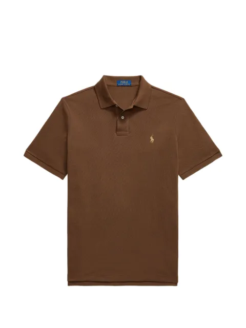 Polo Ralph Lauren embroidered-logo polo shirt Brown 710574020225