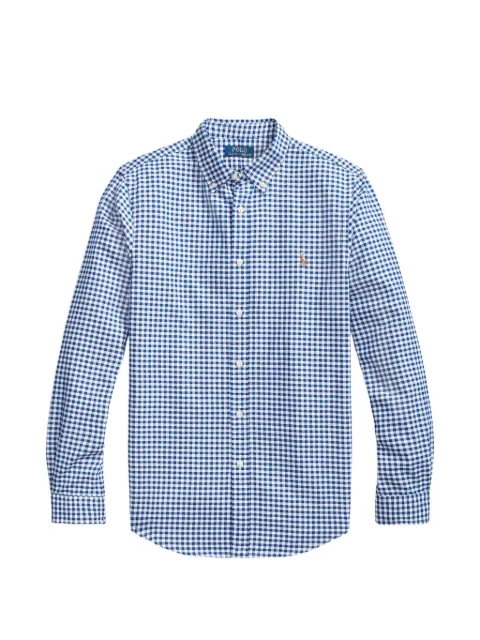 Polo Ralph Lauren gingham-checked button-down shirt Blue 710817744