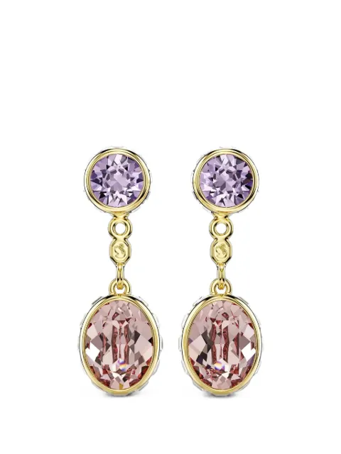 Swarovski Chroma drop earrings Gold 5738478