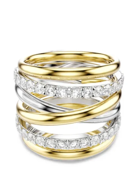 Swarovski Hyperbola cocktail ring Gold 5740413