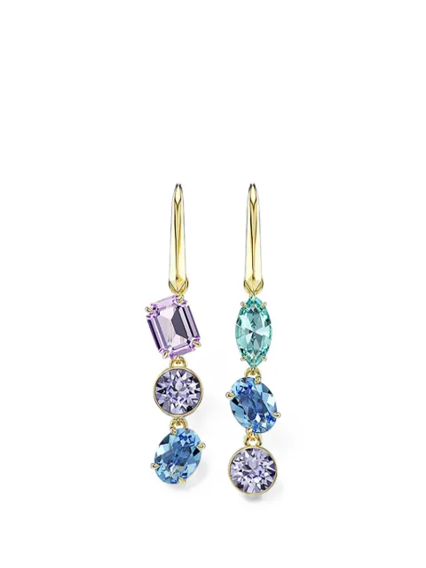 Swarovski crystal-embellished drop earrings Gold 5747917
