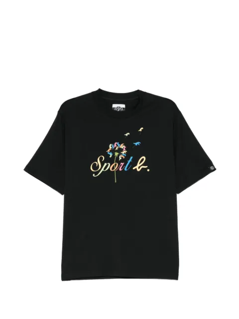 SPORT b. by agnès b. logo-print T-shirt Black 1699QF6F