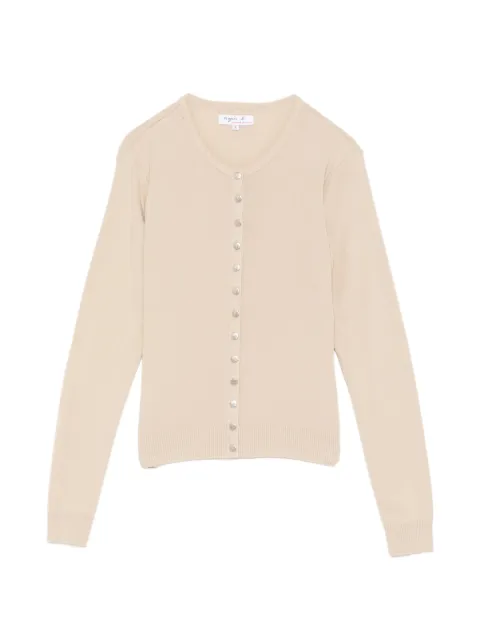 agnès b. Swing cardigan Neutrals 9018J155