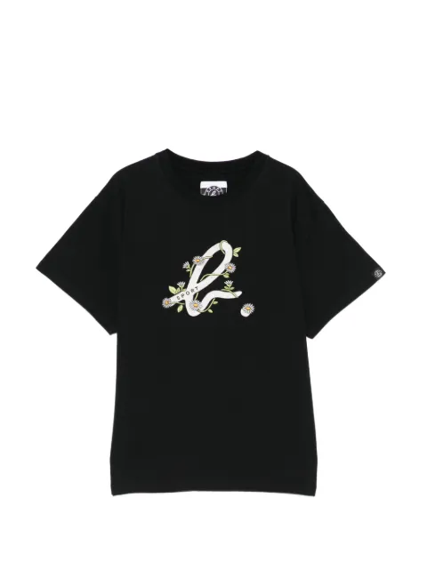 SPORT b. by agnès b. FLOWER b. LOGO T-shirt Black 1698QF6M