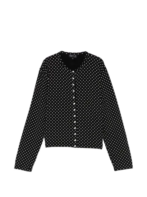 agnès b. polka-dot jacket Black 0267JIM6