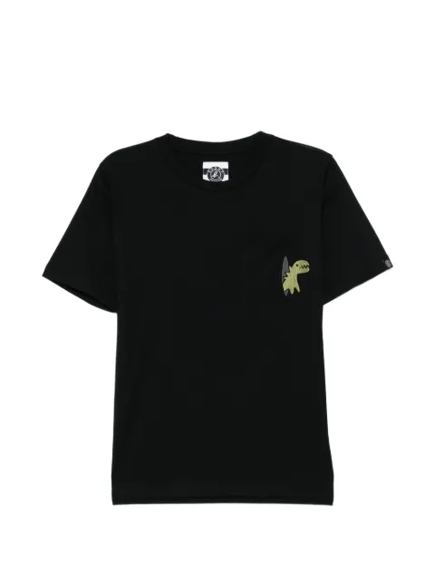 SPORT b. by agnès b. dino-patch pocket T-shirt Black 1412QF6W