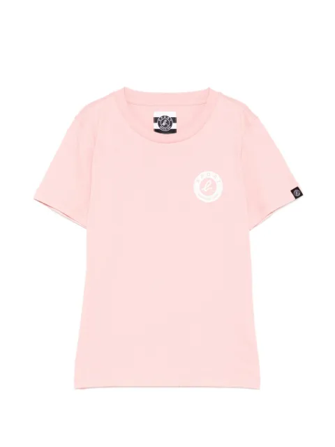SPORT b. by agnès b. logo-print round neck T-shirt Pink 1325QF5W