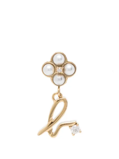 agnès b. Double Bloom earrings Gold EI77H922