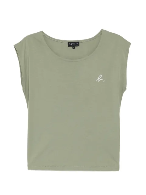 agnès b. Source T-shirt Green EG52SFR1