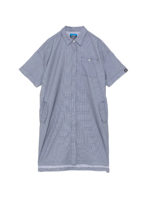SPORT b. by agnès b. CHECKER shirt DRESS Blue R564QI4P