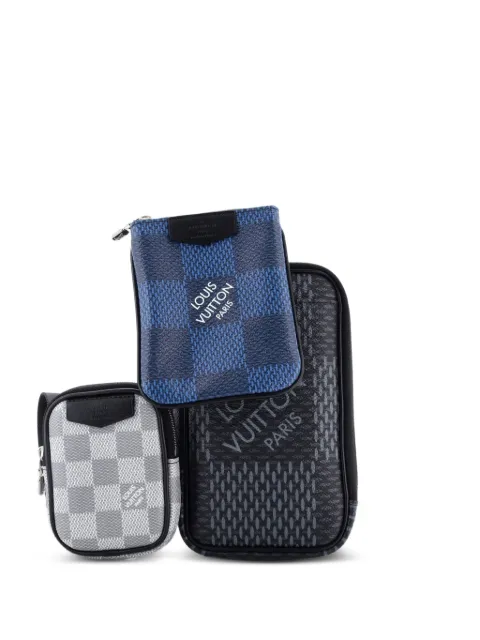 Louis Vuitton Pre-Owned Modular Pouch Limited Edition Damier Graphite 3D crossbody bag Multicolour FLS7CZSOUQB5H3EV