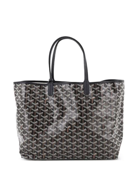Goyard Pre-Owned Saint Louis Coated Canvas PM tote bag Black 3M7MDD5H7EVFFBT7