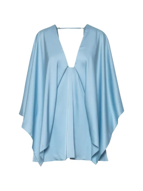 Baobab Pietro mini V-neck dress Blue 6340466